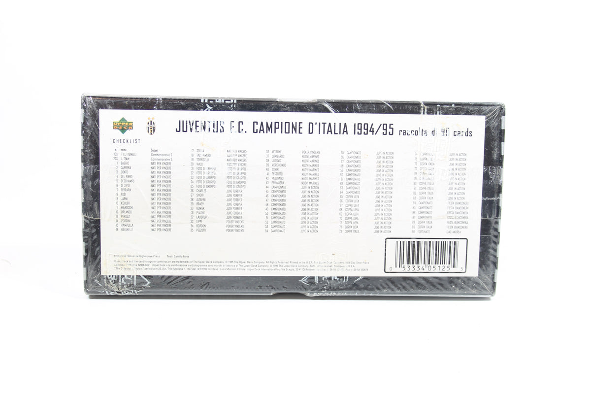 Juventus F.C. 1994–95 Series A - factory sealed