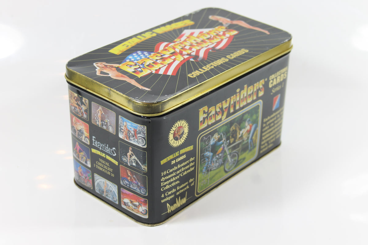 Easyriders Tin Metallic Cards Motorcycles