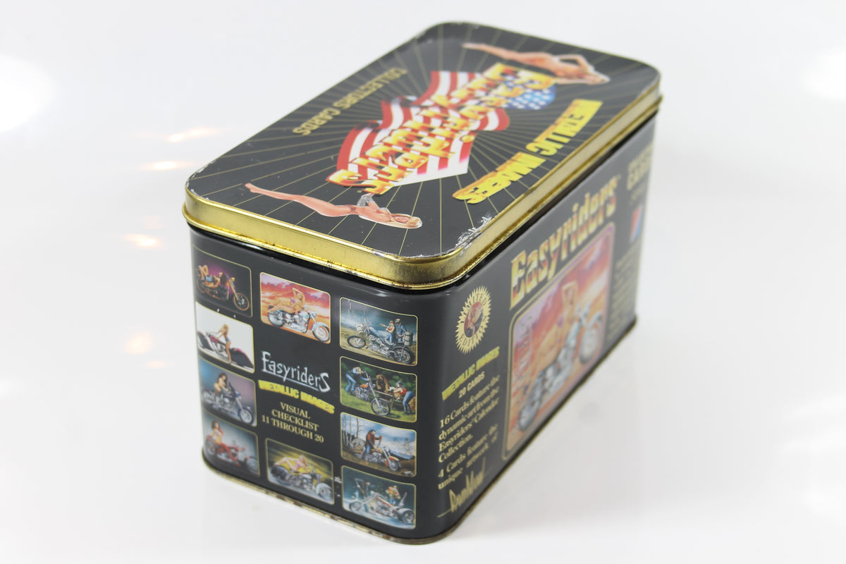 Easyriders Tin Metallic Cards Motorcycles