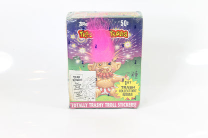 Trolls Totally Trashy Troll Stickers 1992 – Complete Factory Sealed Box