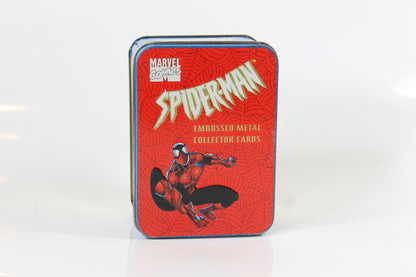 Spiderman Metal Cards Tin  - Cards Sealed