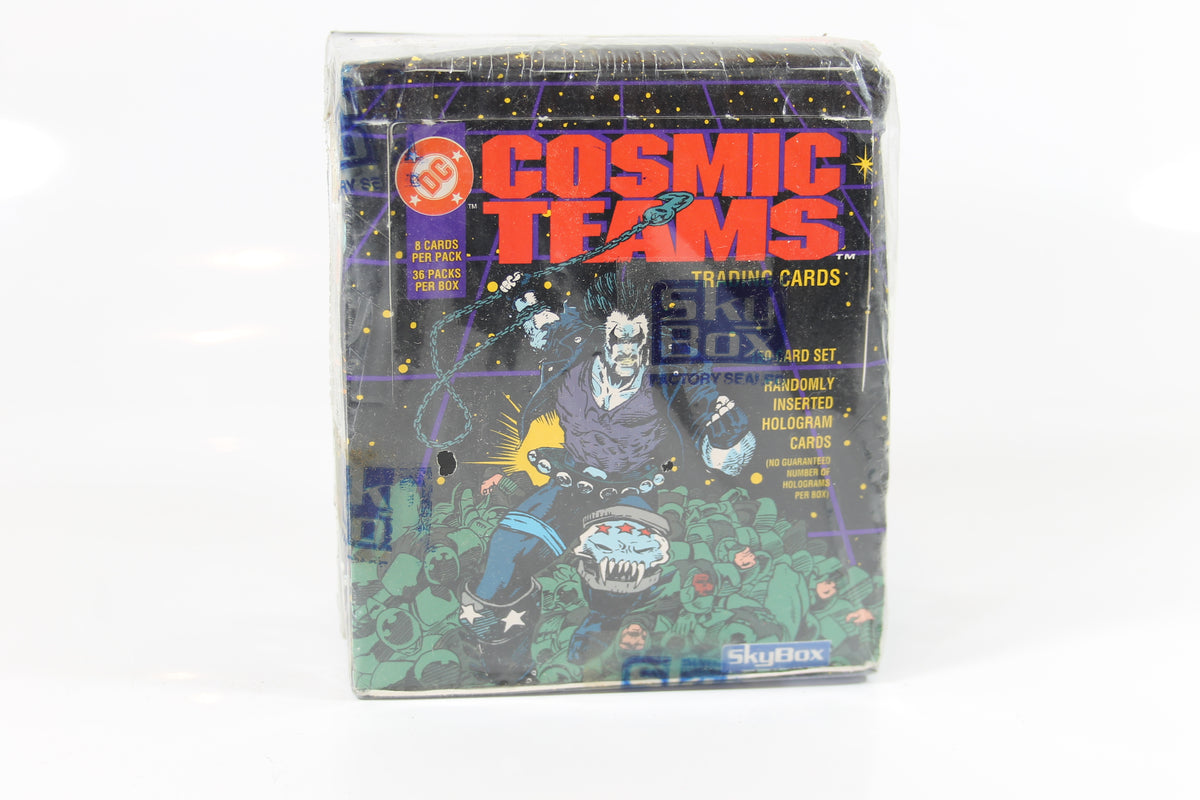 DC Cosmic Teams Trading Cards Box - factory sealed