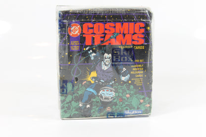 DC Cosmic Teams Trading Cards Box - factory sealed