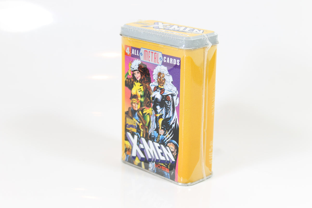 Marvel Comics X-Men "4 All Metal Cards"  1996