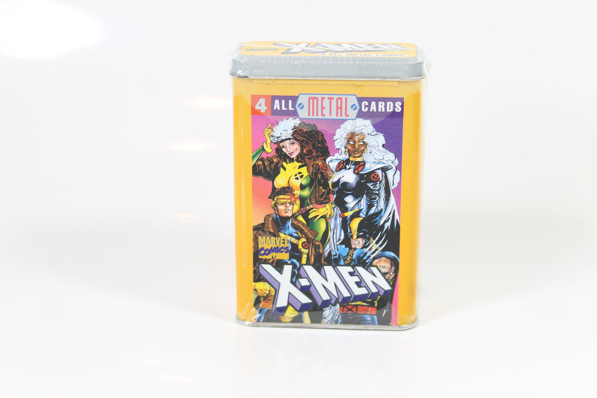 Marvel Comics X-Men "4 All Metal Cards"  1996