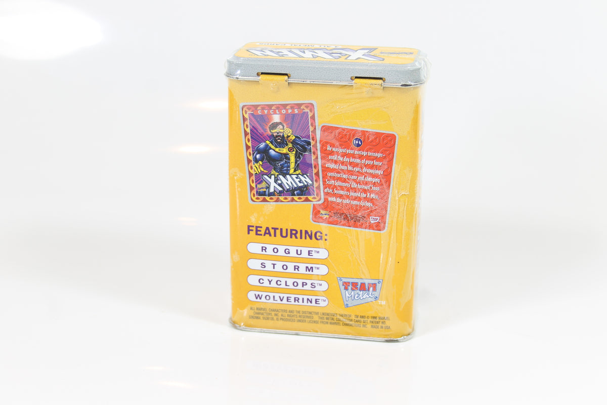 Marvel Comics X-Men "4 All Metal Cards"  1996