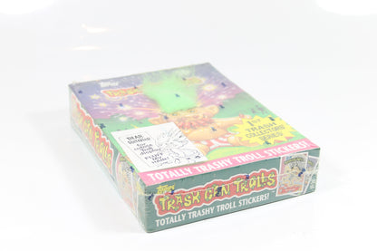 Trolls Totally Trashy Troll Stickers 1992 – Complete Factory Sealed Box