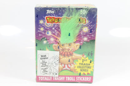 Trolls Totally Trashy Troll Stickers 1992 – Complete Factory Sealed Box