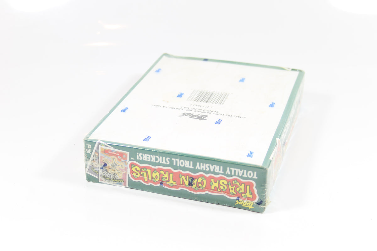 Trolls Totally Trashy Troll Stickers 1992 – Complete Factory Sealed Box