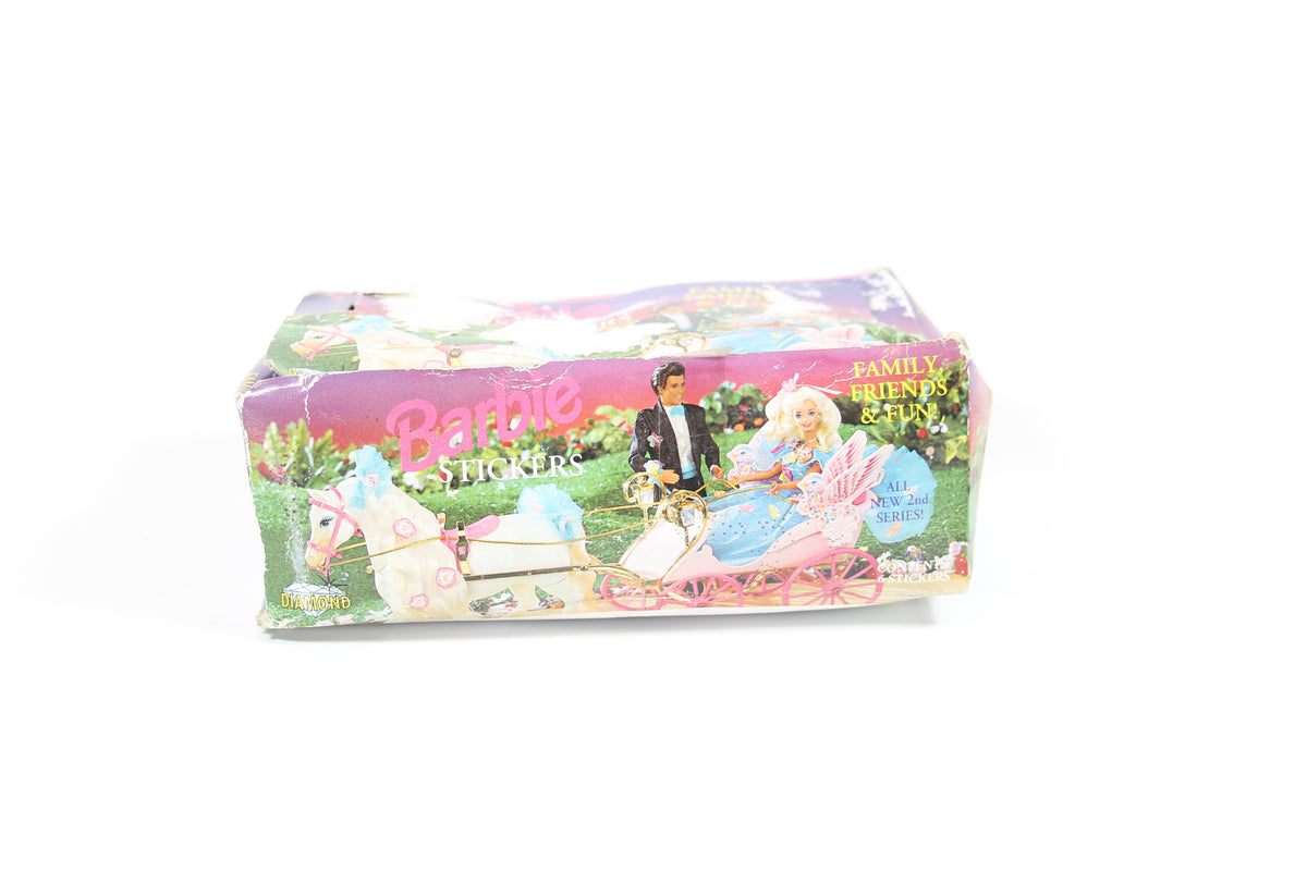 Barbie Family, Friends & Fun sticker box