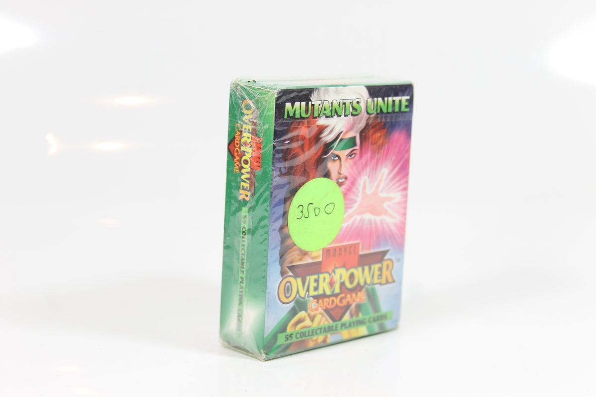 Marvel OverPower Collectible Card Game 1995 factory sealed