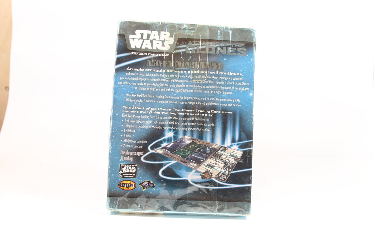 Star Wars Attack of the Clones Two-Player Trading Card 2002 - factory sealed