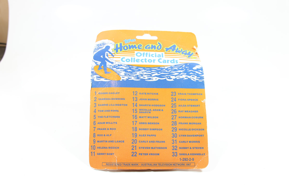 Home and Away Official Collector Cards set 33 cards - sealed