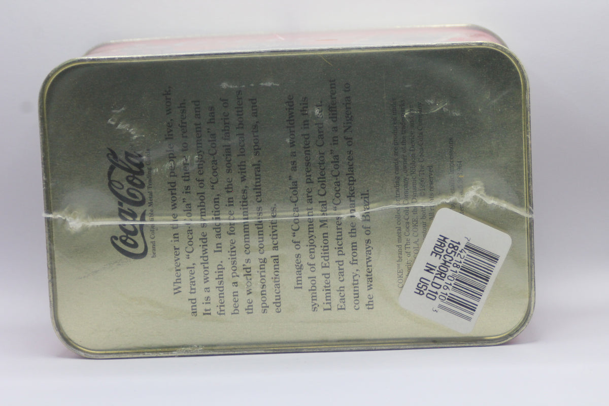 Coca-Cola Metal Collector Cards Sealed
