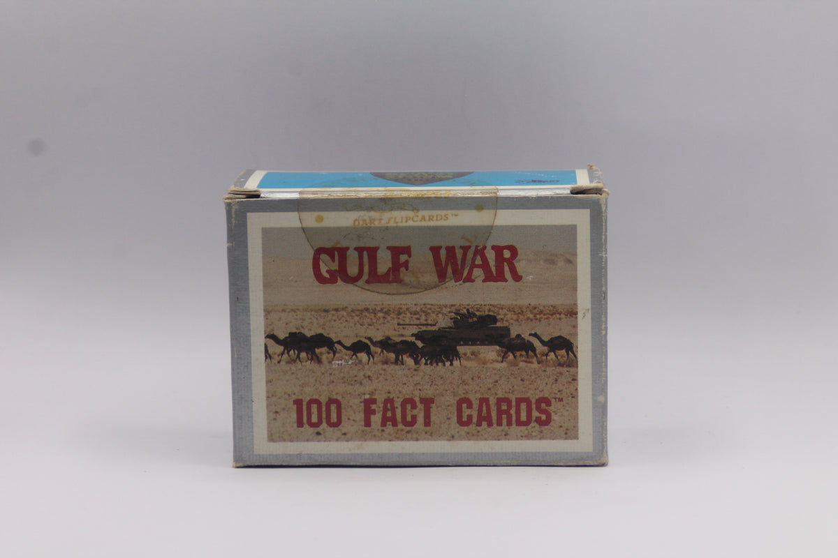 Desert Storm Gulf War Facts Base Card Set 100 Cards Dart