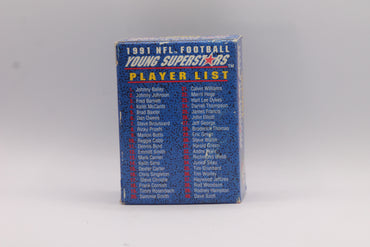1991 Score NFL Young Superstars 40 Glossy Card Complete Set Box