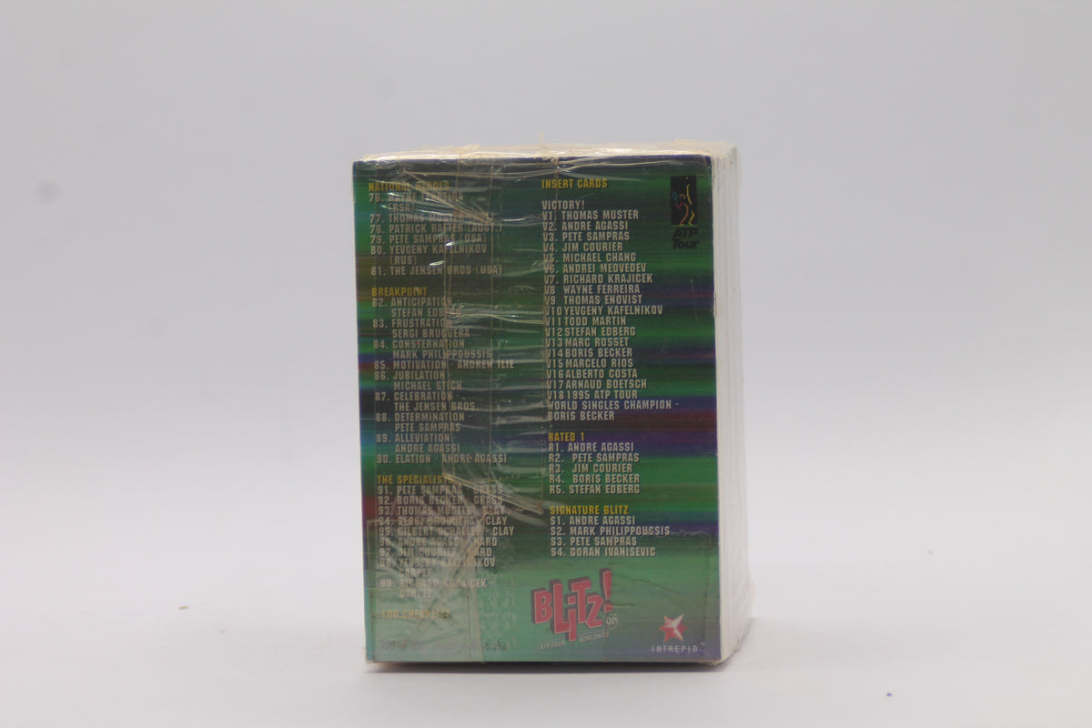 1996 Blitz Australia ATP Tennis Trading Card Base Card Set (100 Cards)