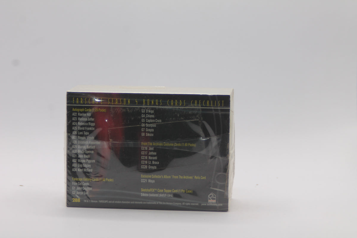 Farscape Season 4 Complete 72 Card Base Set